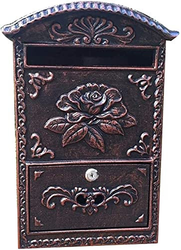 Cassetta Posta Cassetta Postale Cassetta Delle Lettere Cassetta postale di sicurezza Cassetta postale in ferro battuto per esterni Cassetta delle lettere in alluminio pressofuso da esterno con serratu