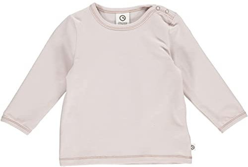 Müsli by Green Cotton Baby Girls Cozy me l/s T-Shirt, Rose Moon, 74