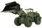 Amewi 22534 Radlader G485E ME Militär 1:14, Teilmetall, Sound, Licht, Rundumleuchte, 10-Kanal, inkl. Schnellwechsler und Paletten-Gabel, RTR, Olivgrün