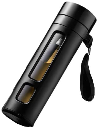 WXTRE Bouteille d'eau 550 ML Verre Bouteille de thé Protecteur isolé Bref étanche Portable Boisson thé infuseur Bureau Bouteille Verre théière Bouteille Anti-Fuite