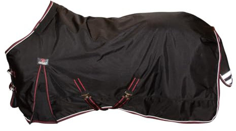 CATAGO Endurance 1680D Outdoordecke für Pferde, 0g - schwarz - 155 cm