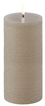 Uyuni Led Rustikale Kerze Sandstein - 15 cm