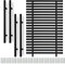 Bwintech 24 Pcs 250MM (160MM Hole Center) Matt Black Cabinet Pull Handles Kitchen T Bar Handles, Stainless Steel, Ideal for Cabinet, Drawer, Cupboard