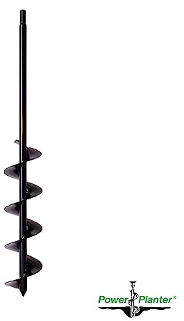 Power Planter Bulb Auger & Bedding Plant Tool - 3x36 Garden Auger Drill Bit with 1/2 Non-Slip Hex Drive, Hand-Welded Planting Auger Gardening Drill, Earth Auger Digging Tools, Up to 36 Deep