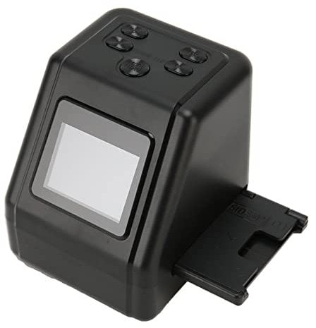 Scanner per Pellicole e Diapositive con Schermo LCD da 2,0 Pollici, Conversione di Diapositive a Colori e Negative da 135 Mm 126 Mm da 110 Mm a Foto JPG da 12 MP Foto Digitali