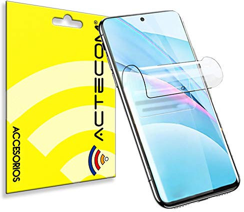 actecom® Protector de pantalla Hidrogel compatible con Xiaomi Redmi 12 5G Flexible Membrana Lámina Protectora Antiarañazos Alta Sensibilidad