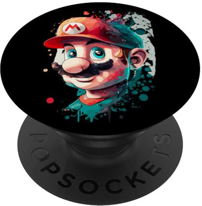 Mario Merchandise Collection - Exklusives Gaming-Zubehör PopSockets Klebender PopGrip