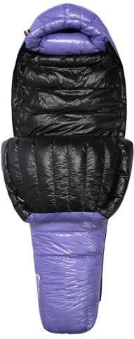AEGISMAX Ultra Future Series Lightweight 10D 800FP Ultra Dry Down Sleeping Bag Winter Ultralight Camping Hiking Sleeping Bag for Backpacking (Ultra Future I, Regular)