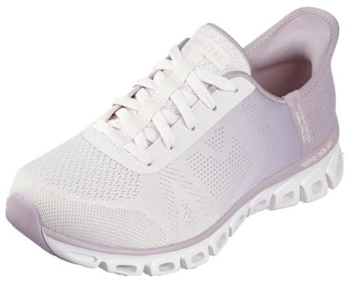 Skechers Hands Free Slip-ins Glide-Step-Excite, Zapatillas Mujer, Mauve Mesh, 36 EU