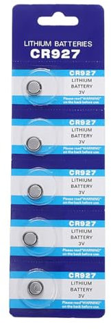 5 Pièces Essentielles CR927 Piles Bouton Polyvalentes Batterie Source d'alimentation Durable Haute Capacité Piles Bouton Batterie Piles Fiables