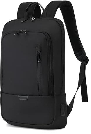 AUGUR Business Slim Rucksack für Männer 15,6 Zoll wasserdicht Laptop-Rucksack Computer Notebooks leichte kleine Rucksäcke für Reisen/Business/Arbeit