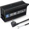 ECO-WORTHY 12V 20A LiFePO4 Ladegerät, 3-stufiges Lithium Akku Batterieladegerät mit schnelles Laden für LiFePO4 Deep Cycle Batterie, KFZ, LKW
