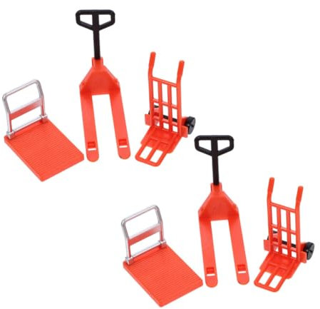 TOYANDONA 6pezzi Giocattoli Per Veicoli Ingegneristici Per Simulazione e Educativi Cognitivo e Abilità Ostacoli