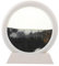 Vaguelly Sablier De Sable Noir Avec Cadre De 5 Pouces Art De Sable Mobile 3d Pour Le Bureau Et La Décoration De La Maison