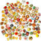 50 piezas comida y bebida en miniatura, accesorios para casa de muñecas, set de alimentos en miniatura, mini cocina, accesorios para muñecas pequeñas, vajilla de juguete