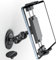PLDHPRO Supporto da parete per tablet autoadesivo ipad senza foratura samsung/switch/fireHD supporto a manica corta in ABS compatibile con piastrelle in ceramica da cucina e bagno da 5,1 a 15,6