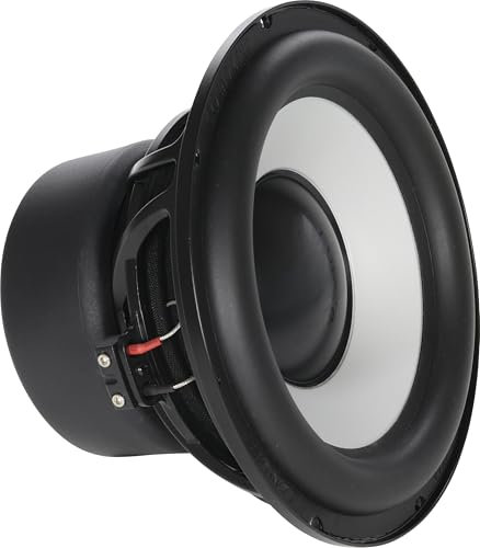 Ground Zero GZPW 10SQX - Subwoofer da 25 cm (10), 400 W RMS, High End SQ, 2 x 2 Ohm, doppia bobina oscillante in alluminio, per auto HiFi con prestazioni audiofili bassi bassi
