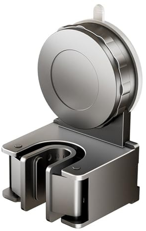 Obotsnoi Strong Suction Cup Broom Holder Wall Mounted Bathroom Kitchen Organiser For Mops Brushes Towels Cleaning Tool Hanger Strong Suction Mop Holder