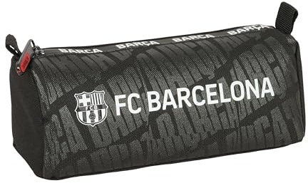 safta F. C. Barcelona Federmäppchen mit Reißverschluss und Fach, für Kinder, ideal für Kinder im Schulalter, bequem und vielseitig, Qualität und Widerstandsfähigkeit, 21 x 7 x 8 cm