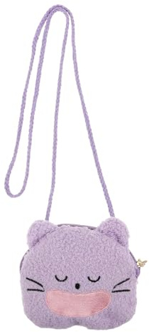 Toyvian Niedliche Kawaii Katzen Plüsch Umhängetasche für Mädchen und Kinder