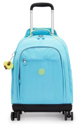 Kipling NEW ZEA Großer Rucksack mit Rollen, Splash Blue (Blau)