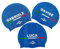 Swimxwin Cuffia in Silicone con Nome Personalizzato| Nomi Maschili | Scegli La Cuffia da Nuoto con Il Tuo Nome | Grande Comfort e aderenza | Design e Stile Italiano | Nome: Leonardo