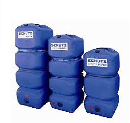 SCHUTZ Cuve à Eau aérienne AQUABLOCK 1000 litres Stockage Eau Potable ou Eau de Pluie