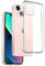 REY Cover in Gel TPU Trasparente per iPhone 13 Mini (5,4), Ultra Sottile 0,33 mm, Morbido Flessibile, Custodia Silicone