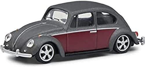 Schuco 452026900 VW Käfer Lowrider grau 1:64, Mehrfarbig