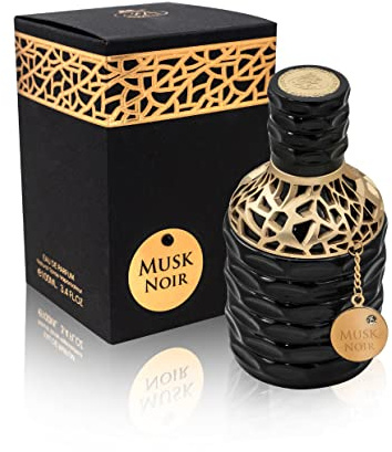Fragrance World Musk Noir - Eau de Parfum - By French Avenue - Perfumes For Men, 100ml | Intensely Masculine And Delicately Fragranced Perfume