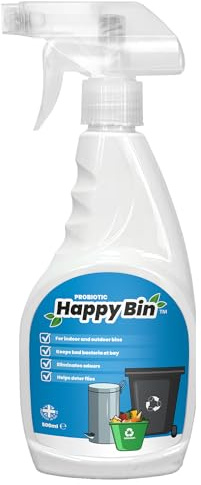 Enviroworks Happy Bin 500ml Bin Freshener - Child and Pet Safe - Citrus Fragrance - Natural Formula