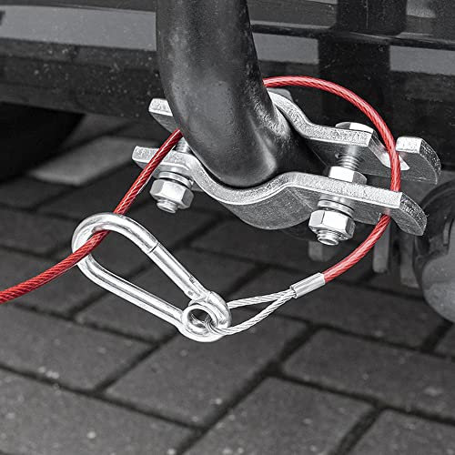 The Drive Abreißseil-Set: Anhänger Hollandöse für Anhängerkupplung mit Abreißseil