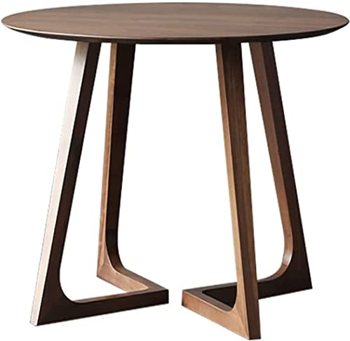 Moderner Wohnzimmer-Couchtisch, Kleiner Beistelltisch aus Massivholz, runde Sofa-Beistelltische, Couchtisch, Nordeuropa-Nachttisch, kreativ für Wohnzimmer, Schlafzimmer, Balkon, Snack-Tisch