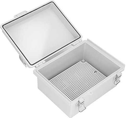 Uadme Caja Estanca Exterior Electrica, IP67 Waterproof Electrical Box, Cajas de Cables Conexiones Electricas, 220x170x110 mm, para Instalaciones Electricidad