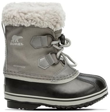 Sorel Yoot Pac Nylon WP wasserdichte Schneestiefel, Quarry, Dove, 29 EU