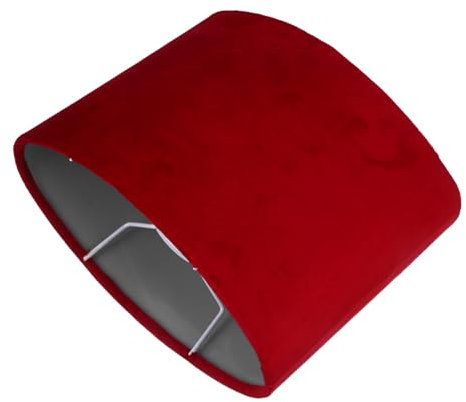 Amosfun Lampenschirm Weiss Samtstoff Mit Lampenschirm Tischlampenschirm Hardcover-lampenschirm Lampenschirm Für Den Stehlampenschirm Lampenschirm Aus Samt Schmücken Rot E14 Inneres Gold Haushalt Eisen