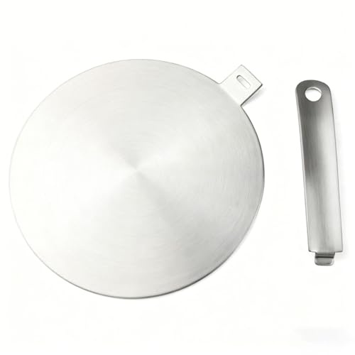 Plaque Adaptatrice Pour Induction En Acier Inoxydable 30 Cm Compatible Gaz Diffuseur De Chaleur Alimentaire Pour Préparation Rapide,Plaque conductrice de chaleur pour cuisinières à gaz, plaques à indu