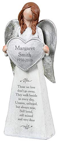 Personalised Memorial Angel Ornament Remembrance Loving Memorial Memory