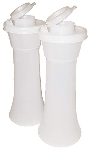 Tupperware Salz- und Pfefferstreuer-Set, klassisch, durchscheinend