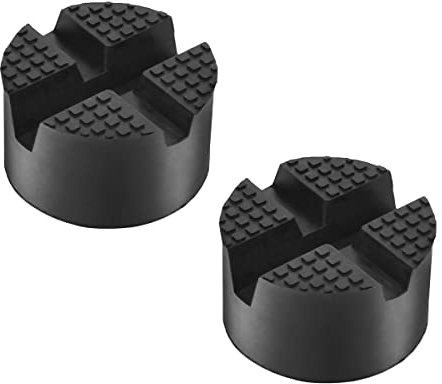 DEDC 2Pcs Universal Wagenheber Gummi-Pad für Wagenheber/Seitenwagenheber