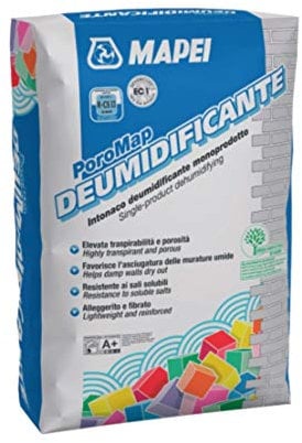 POROMAP INTONACO DEUMIDIFICANTE MAPEI KG. 20
