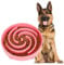 Large Pet Slow Feeder Dog Bowl, Slow Eating Dog Bowl Fun Puzzle Feeding Bowl Non Skid Bloat Stop Dog Food Bowl Interactive Maze Bowl Pink