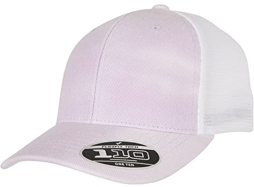 Flexfit Unisex 110 Flexfit Batik Mesh Cap Baseballkappe, lavender, Einheitsgröße