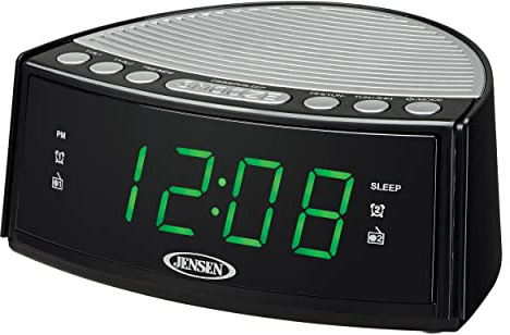 Jensen JCR-160 JCR-160 AM/FM Digital Dual-Alarm Clock Radio