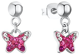 Prinzessin Lillifee Mädchen Kinder Schmuck Schmetterling Silber, Kommt in Schmuck Geschenk Box