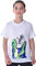Trex Dino Kinder Jungen Wende Pailletten Lang T-Shirt Bluse Kurzarm Weiß 122-128