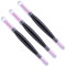 Miaija 3Pcs Pumice Stone Double-headed Pen Nail Art Quartz Stone Polishing Pen Cuticle Remover Trimmer Buffer Manicure Tools for Household Beauty Salon Nail File Manicure