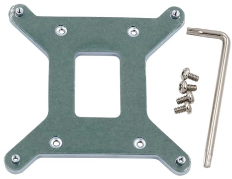 GENNEL LGA1700 Motherboard Backplate, Metal, CPU Radiator Base Heatsink Mounting Backplane for Intel LGA 1700