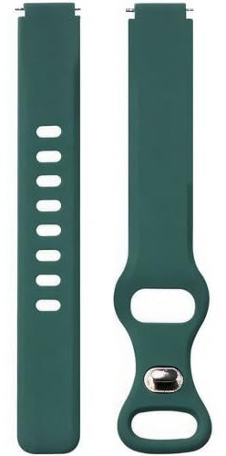 OUTPUTBT Silicone Bracelet 14mm Compatible avec SHENGKE Bracelet Compatible avec Ravel Swatch Lady Aktiia Bracelet 14mm Compatible avec Timex Vicloon Skagen Fille Garçon Femmes Hommes Vert