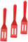 Mikinona Silikon-backschaufel-Set 3-teilig Mini-steakspatel Antihaftbeschichtet Backutensilien Beständig Für Die Küche Zu Hause
